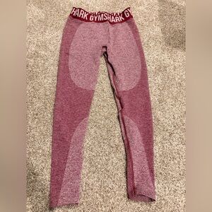 Gymshark Seamless Leggings in Rose Maroon